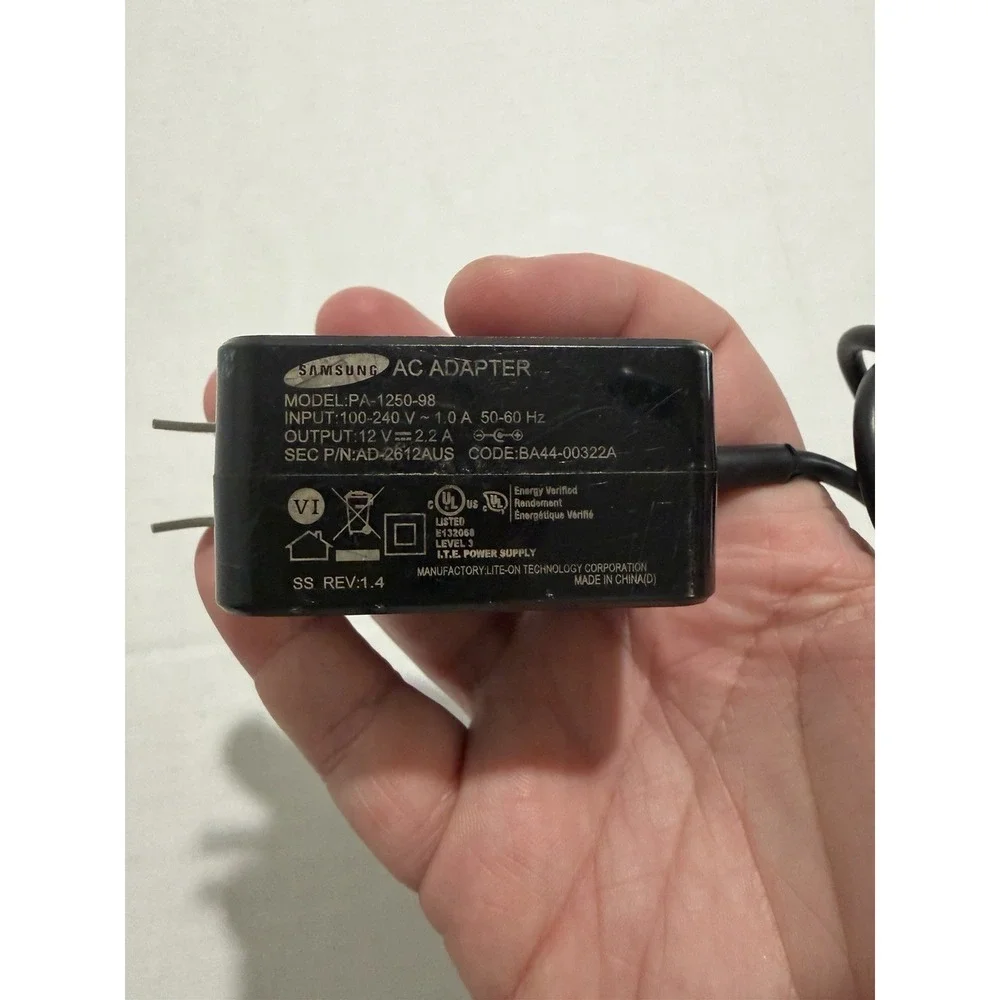 samsung ac adapter model pa-1250-98 laptop tablet router electronic‎ cable
